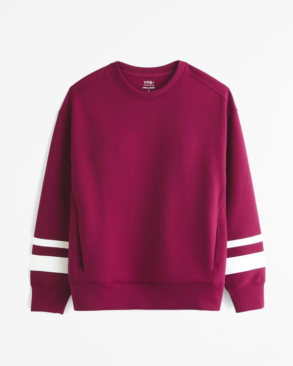 YPB neoKNIT Crew, Deep Red view 1