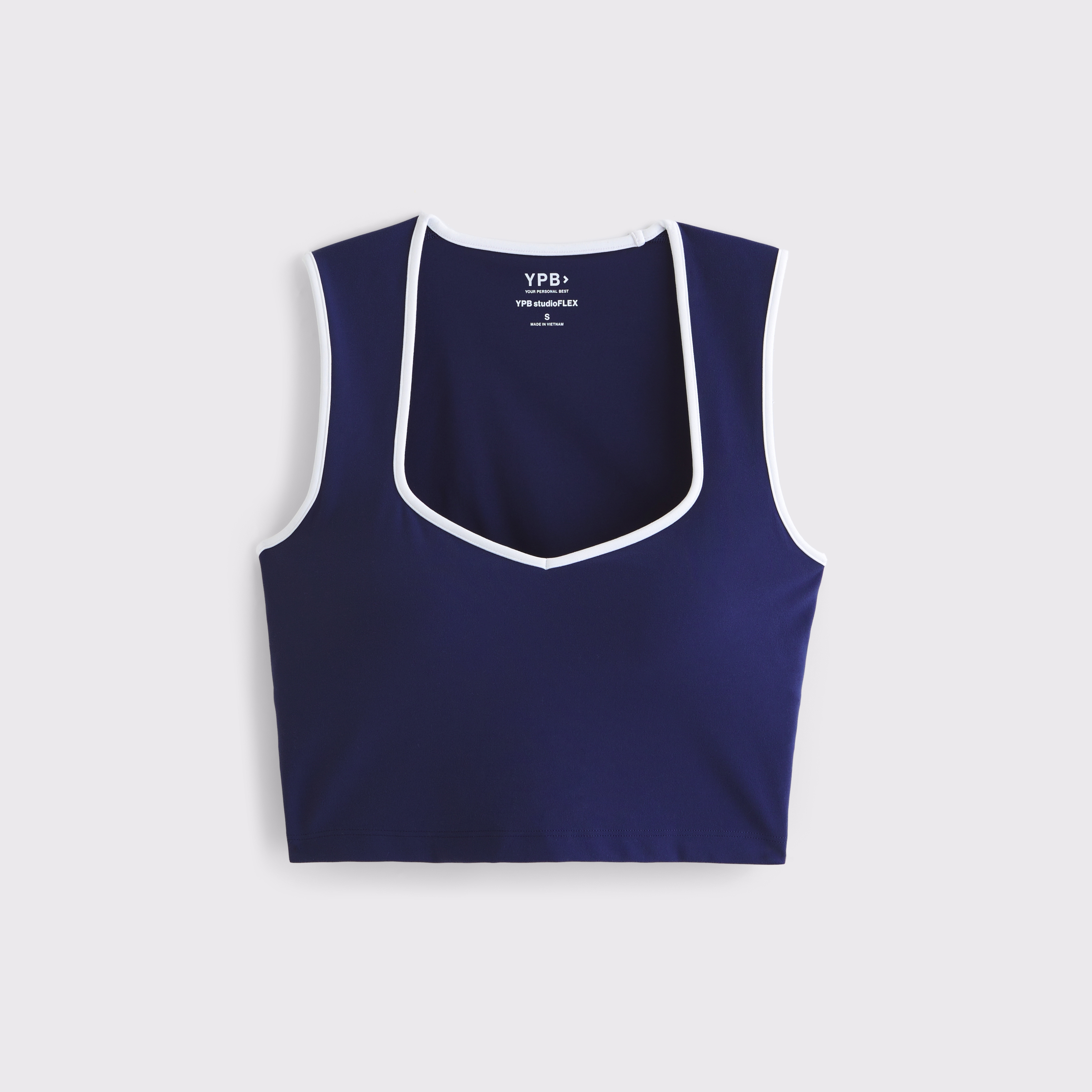 Abercrombie & Fitch Ypb Studioflex Portrait Tank In Blue