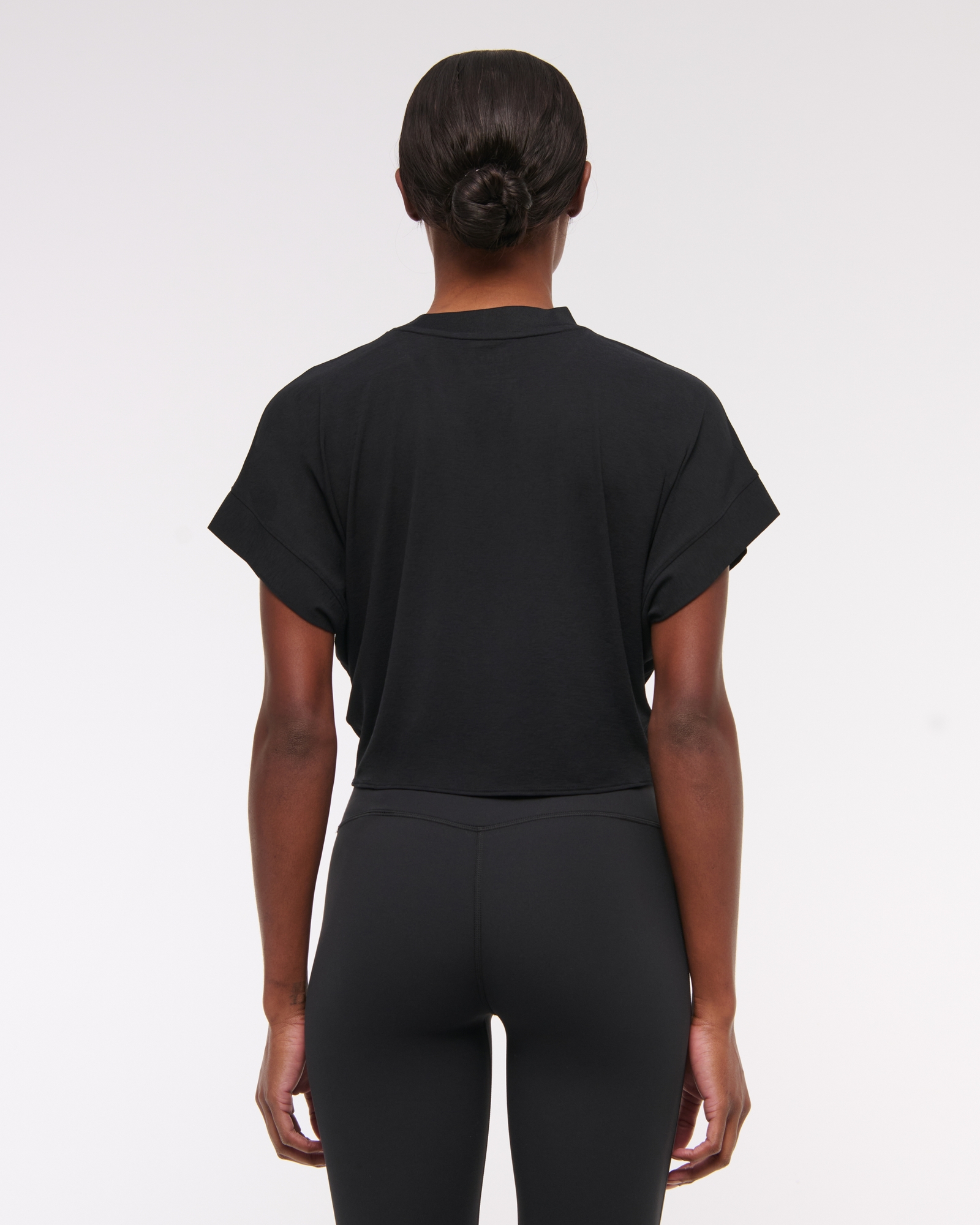 YPB Active Featherweight Tie-Front Tee