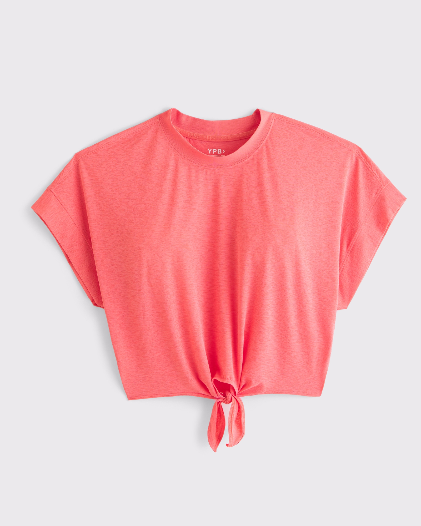 YPB Featherweight Tie-Front Tee