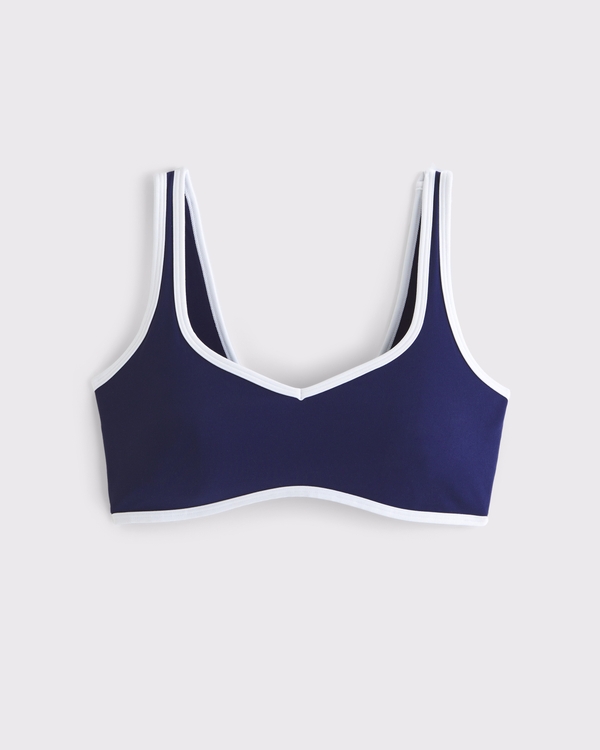 YPB studioFLEX Sports Bra, Navy view 2