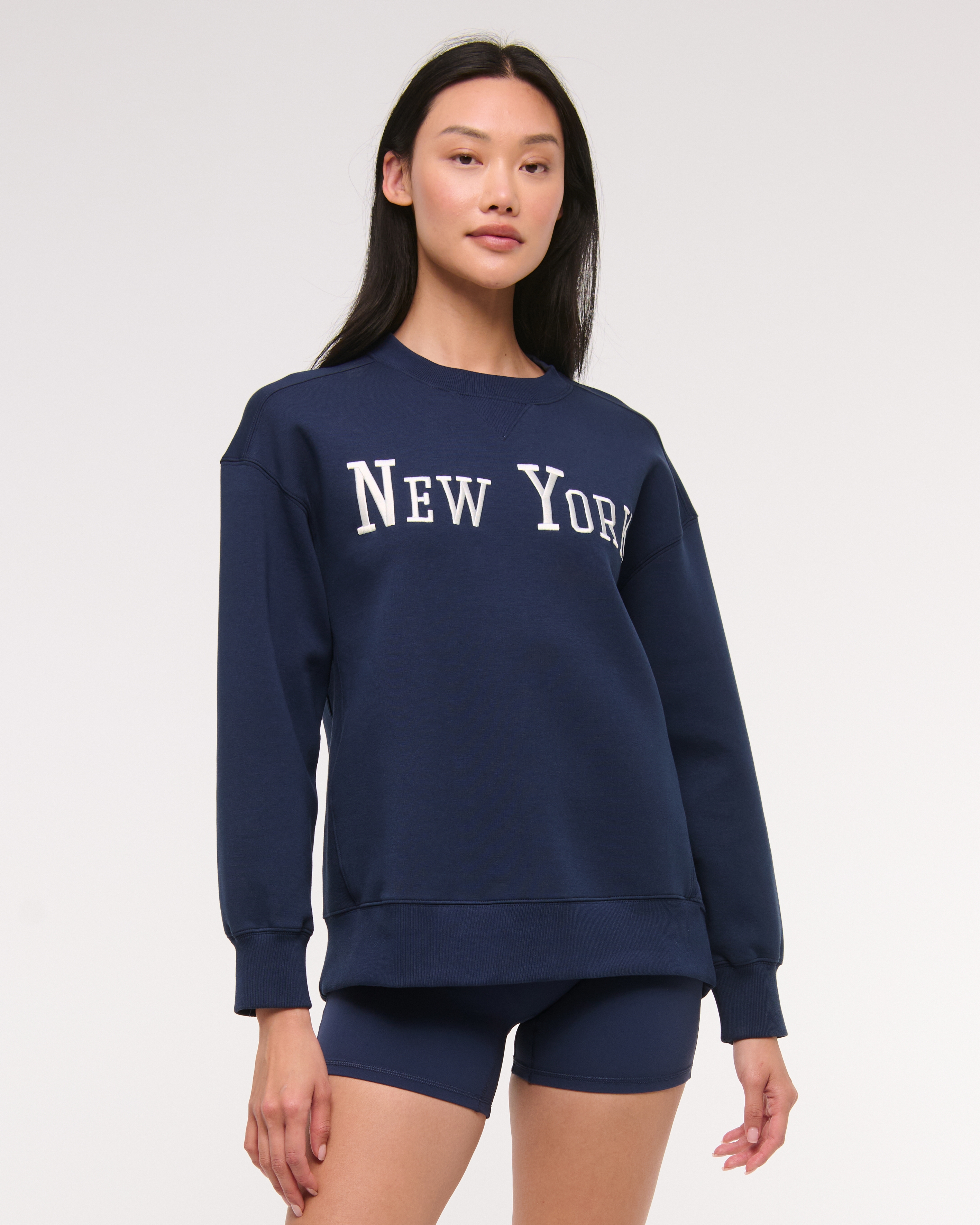 Женские свитеры Abercrombie & Fitch YPB neoKNIT MAX Crew — фото 2