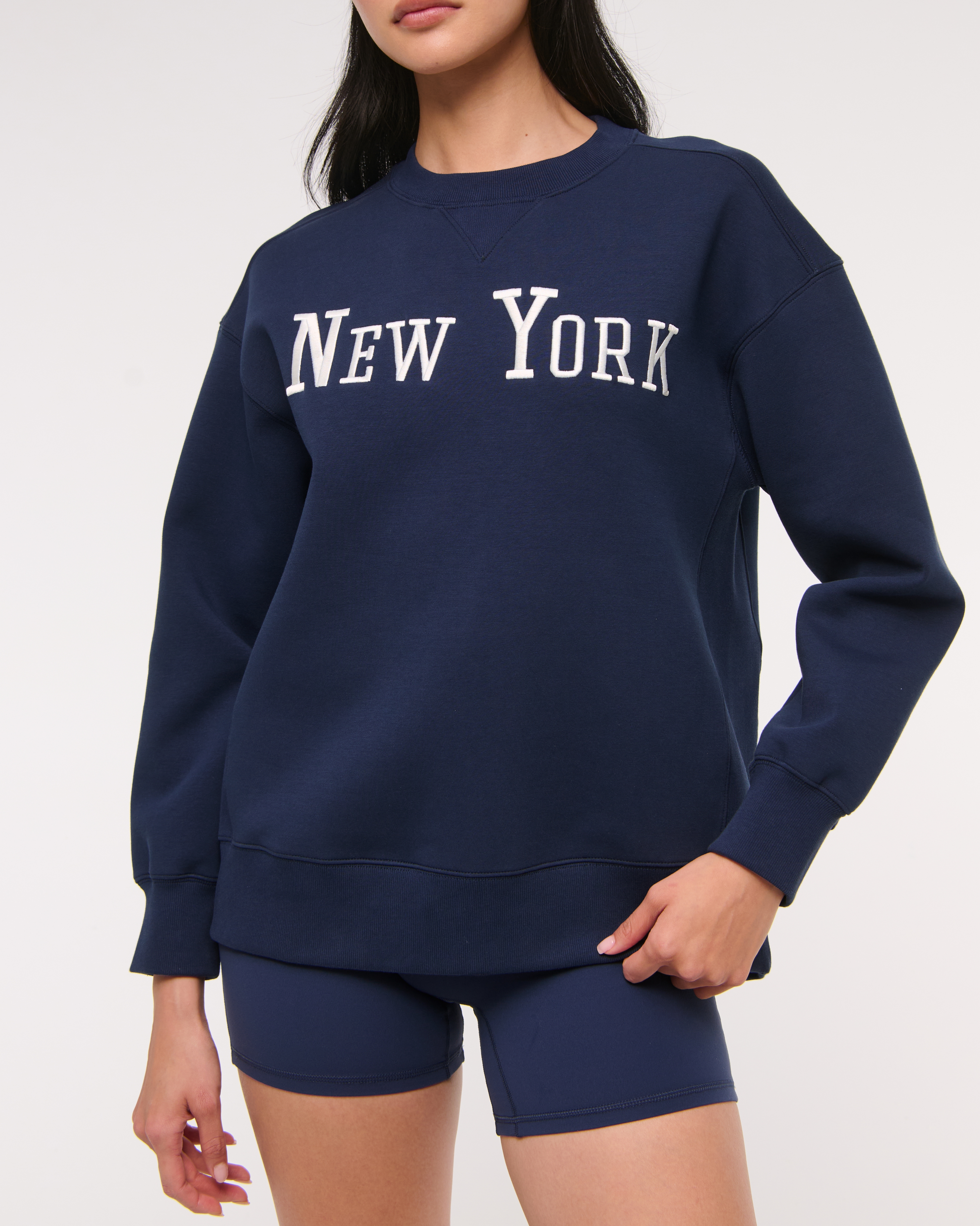 Женские свитеры Abercrombie & Fitch YPB neoKNIT MAX Crew — фото 3