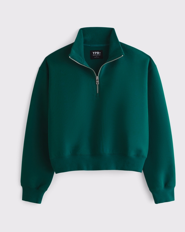 YPB neoKNIT MAX Half-Zip, Green view 1