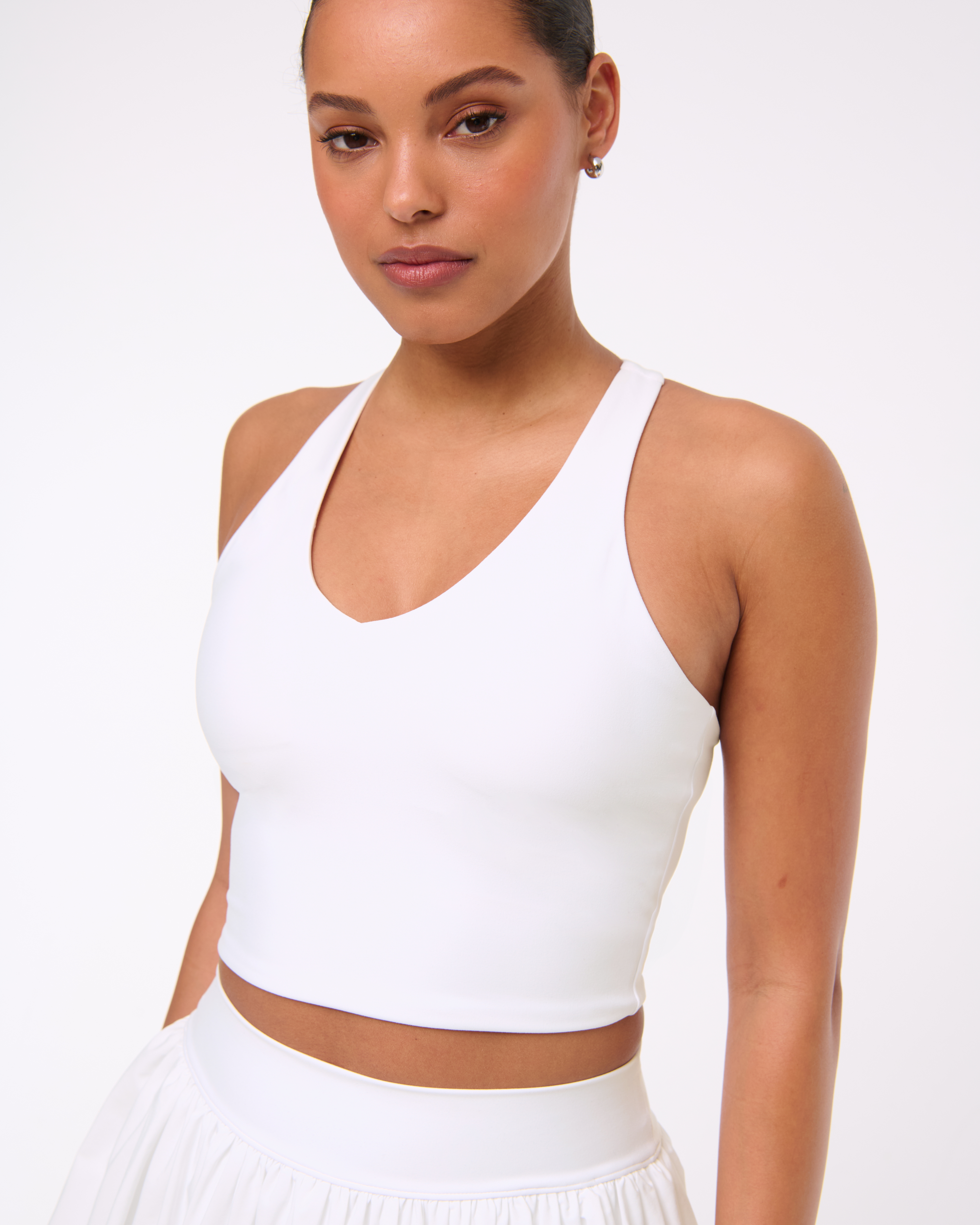 YPB sculptLUX Racerback V-Neck Tank