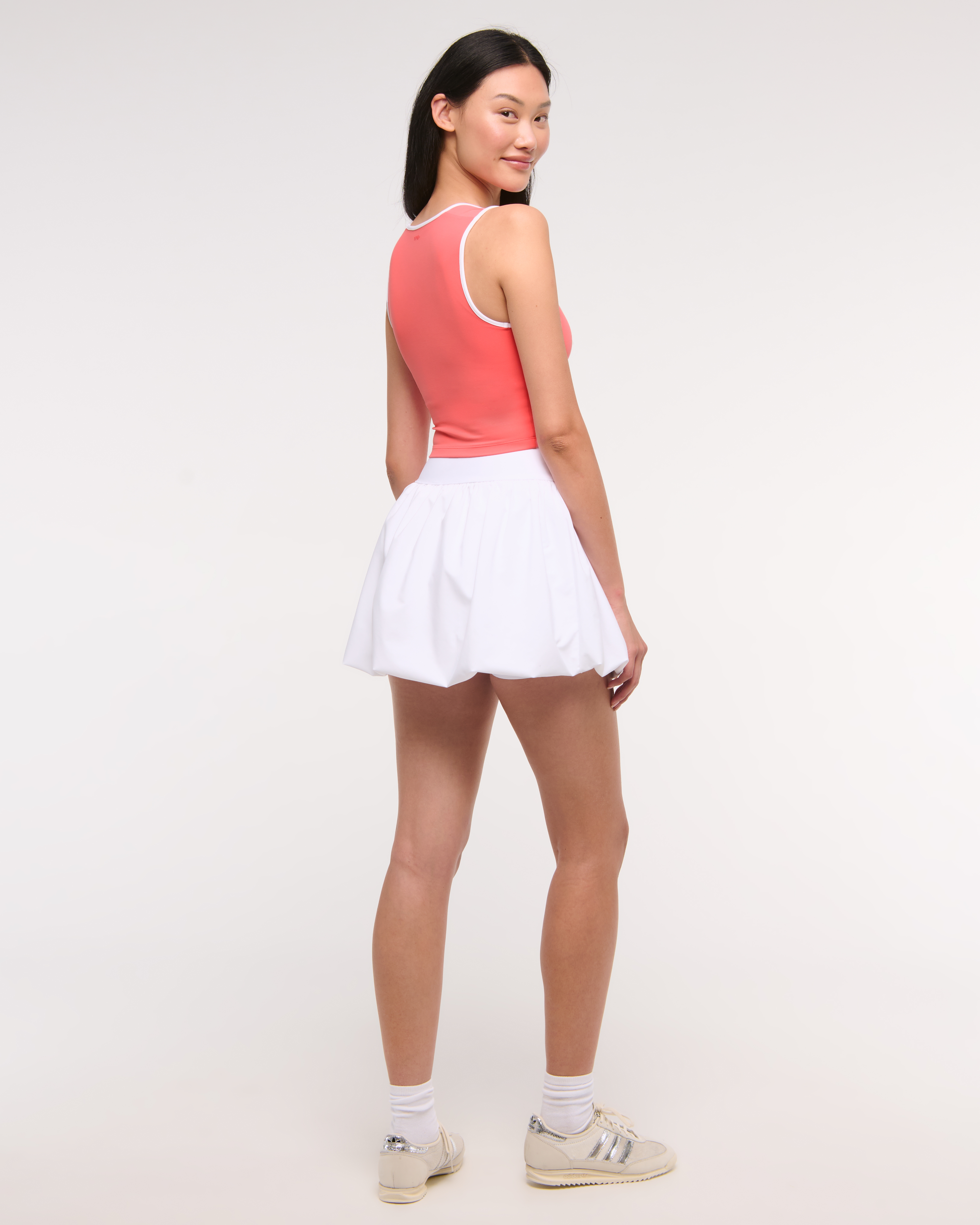 Abercrombie & Fitch Ypb Studioflex Portrait Tank In Pink