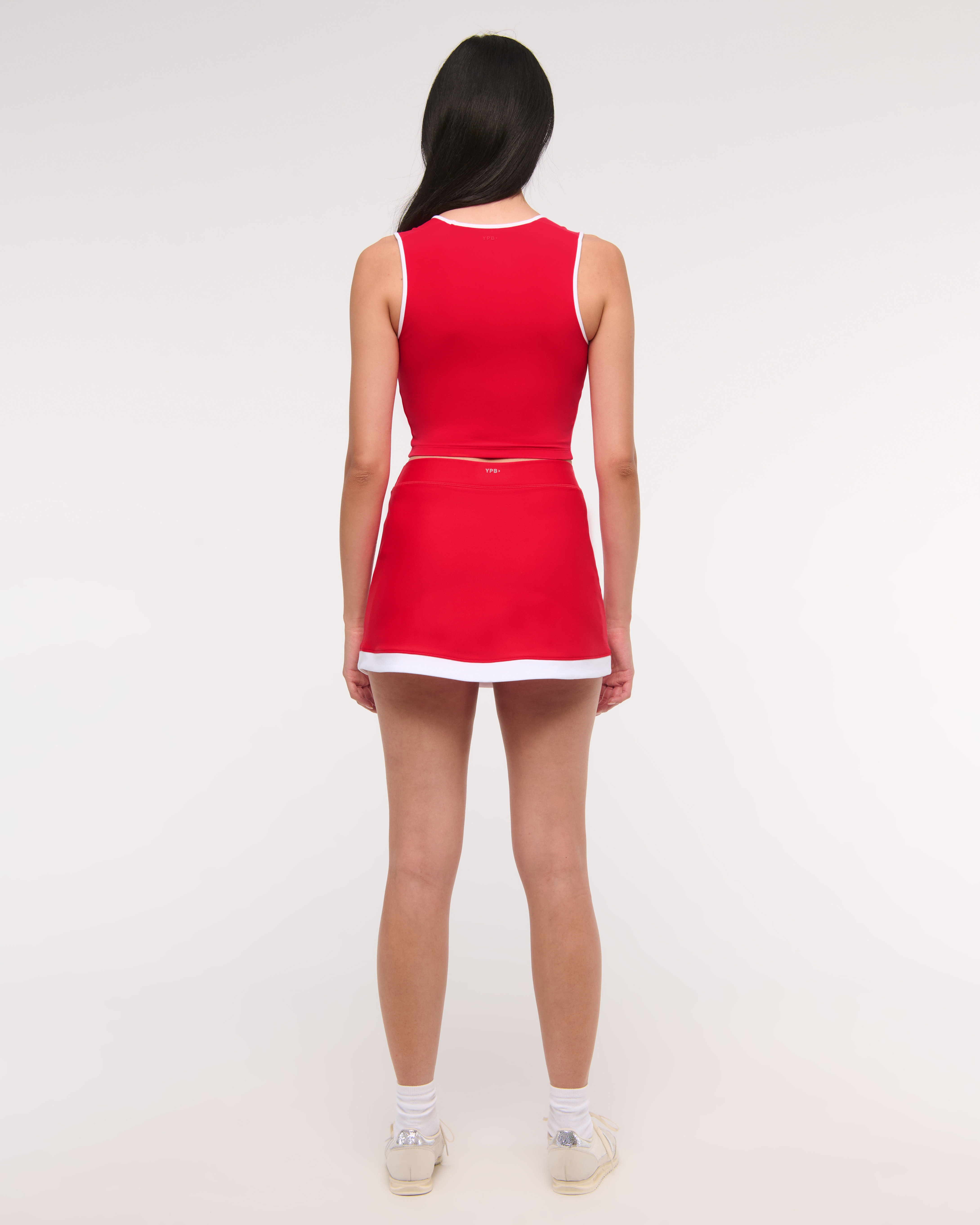 Abercrombie & Fitch Ypb Studioflex Portrait Tank In Red