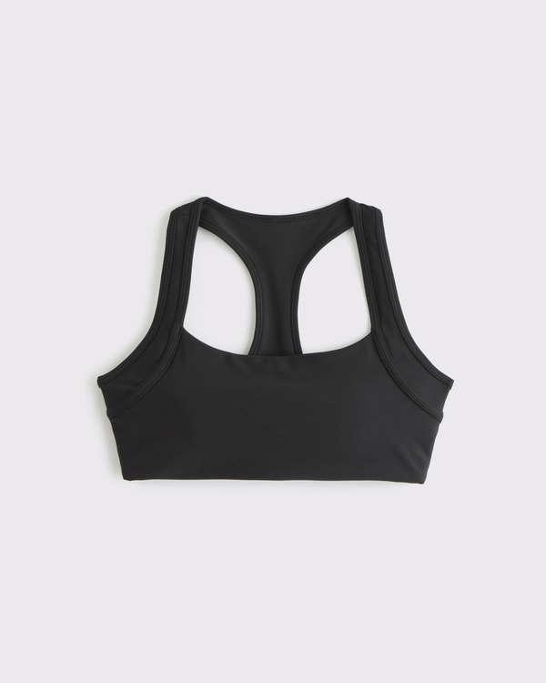 YPB sculptLUX Sports Bra, Black view 1