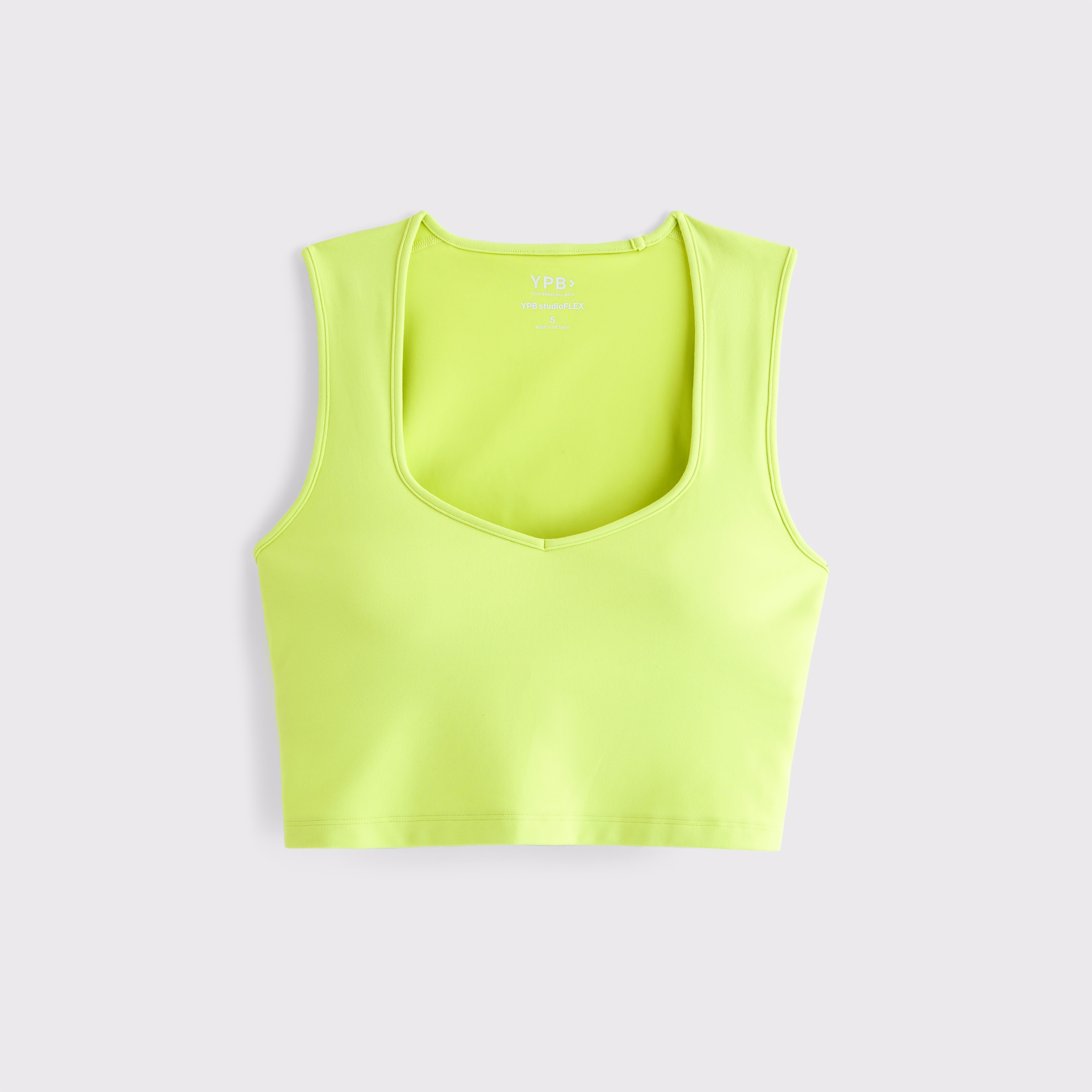 Abercrombie & Fitch Ypb Studioflex Portrait Tank In Green
