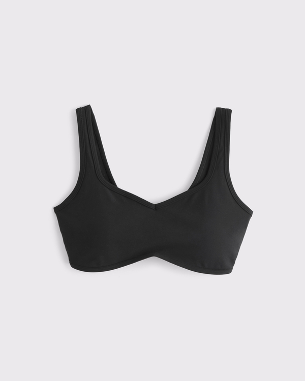 YPB studioFLEX Sports Bra, Black view 1