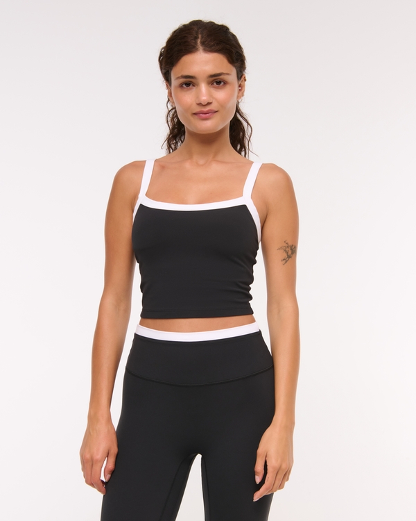 YPB studioFLEX Cami Tank, Black view 1