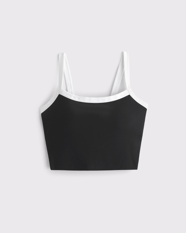 YPB studioFLEX Cami Tank, Black view 1
