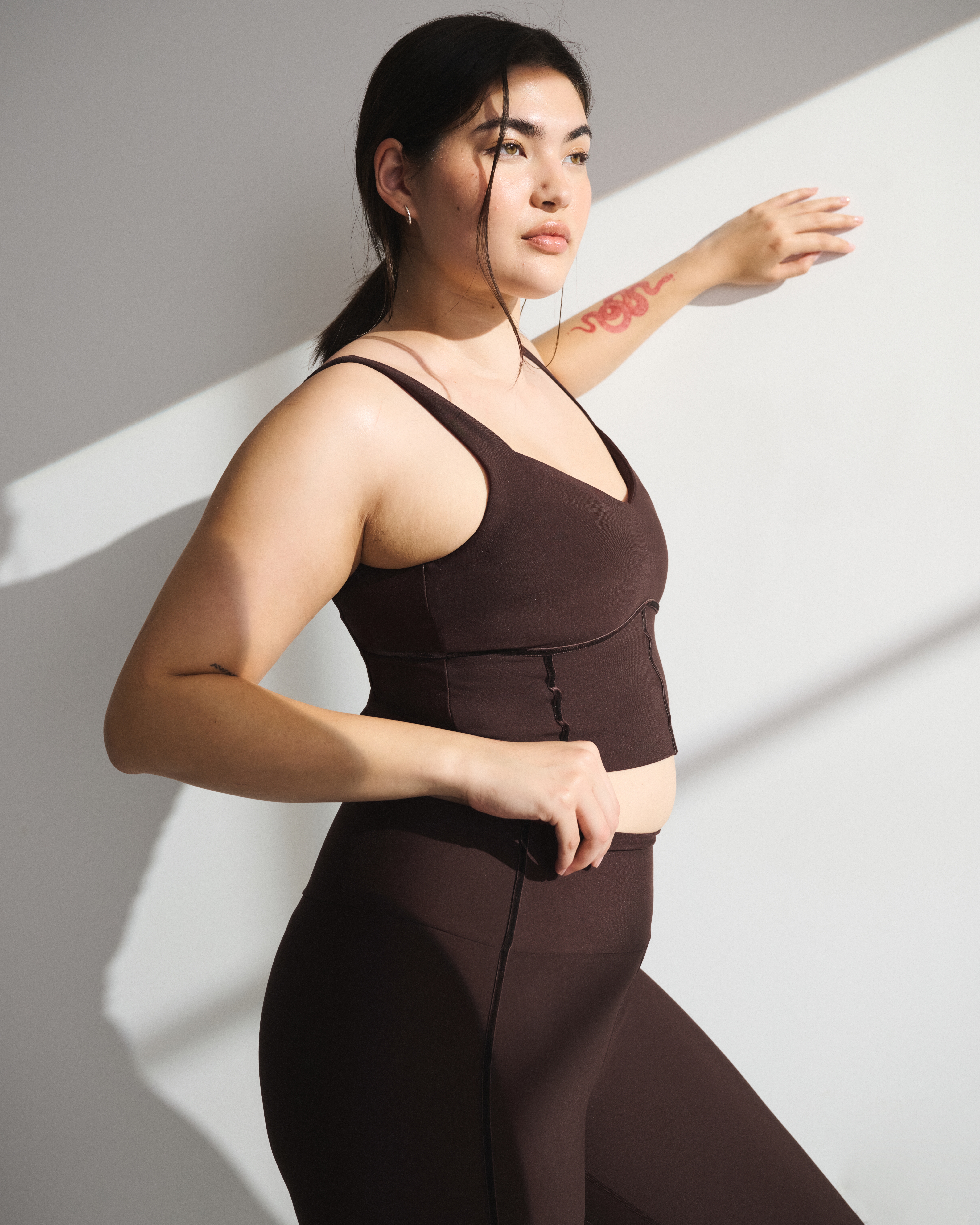 Abercrombie & Fitch Ypb Sculptlux Sweetheart Tank