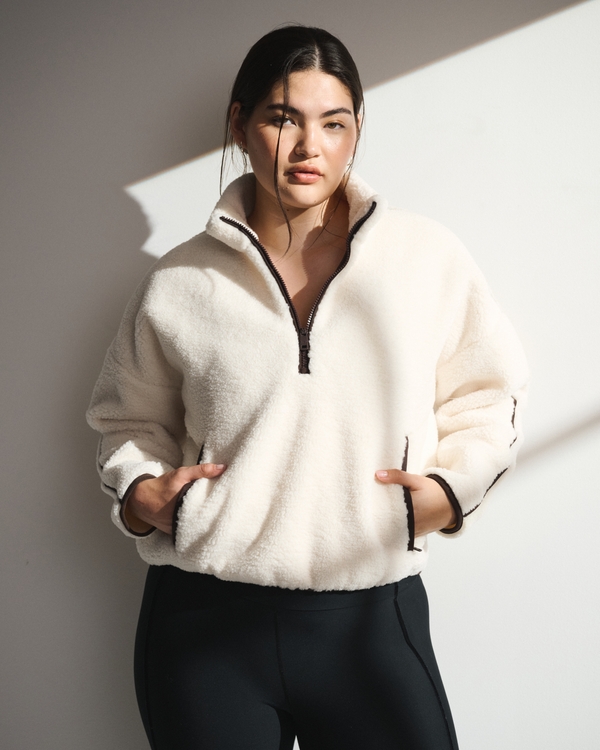 Women's YPB On The Go Half-Zip | Women's Tops | Abercrombie.com