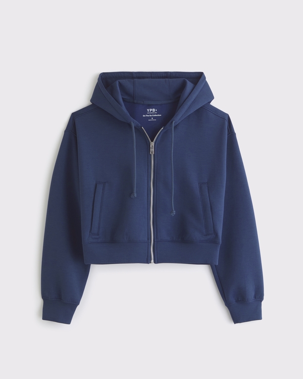 YPB neoKNIT Max On the Go Mini Full-Zip, Navy view 1