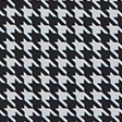 black houndstooth