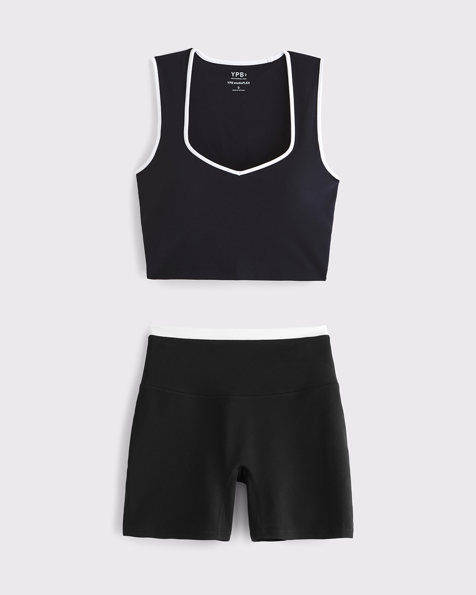 YPB studioFLEX Tank & Bike Short Set