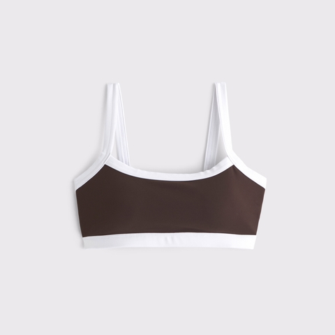Спортивное бра YPB, с топом на бретелях — Abercrombie & Fitch