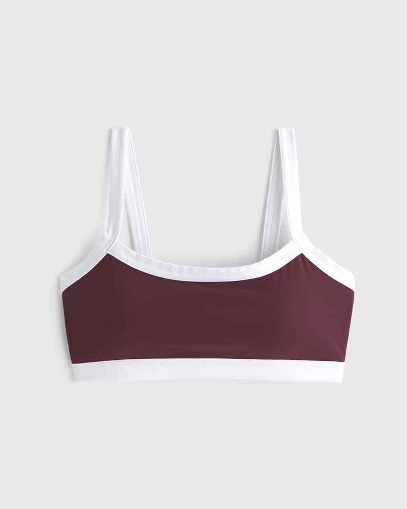 YPB Active Featherweight Long-Sleeve Ruched Tee