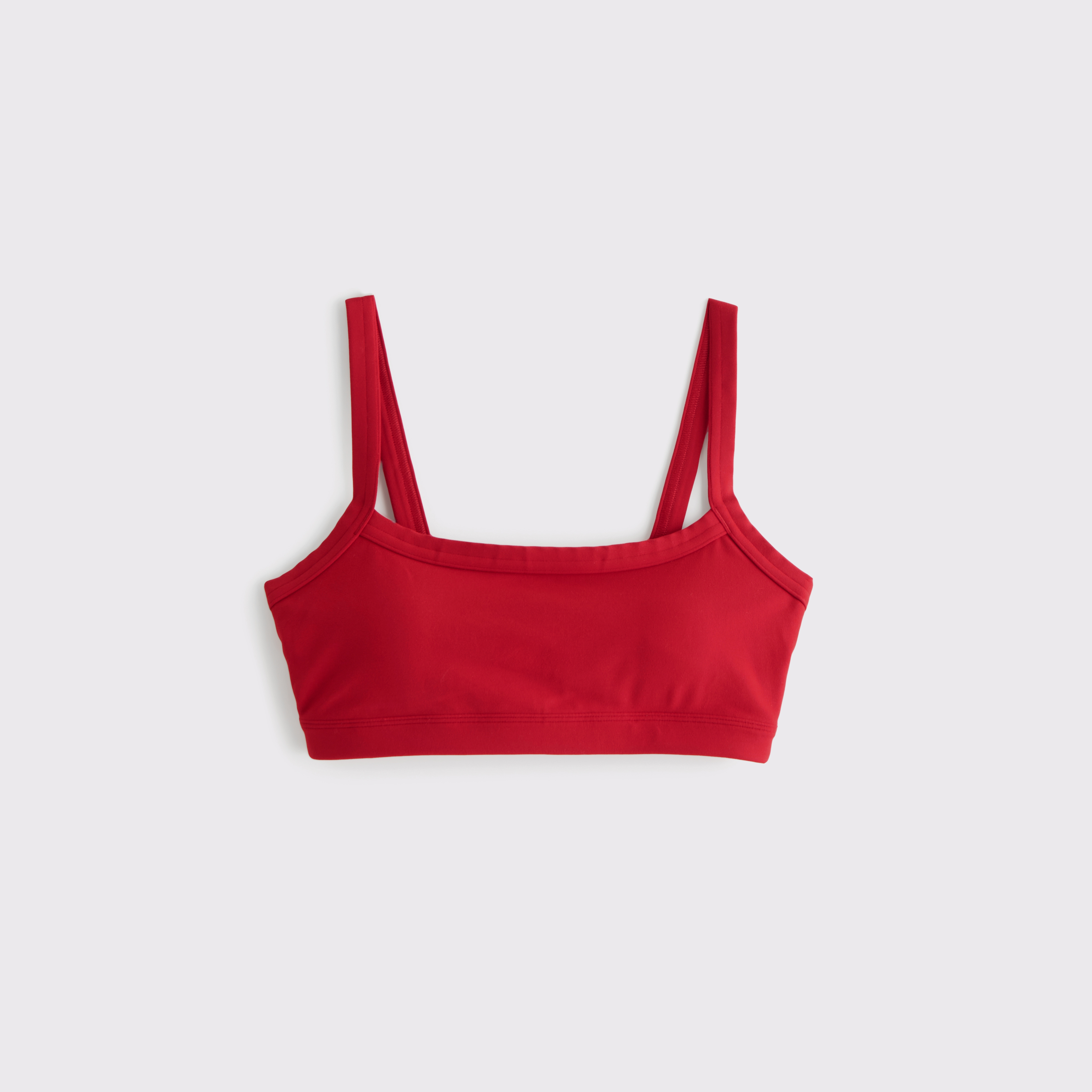 Abercrombie & Fitch Ypb Studioflex Cami Sports Bra In Red