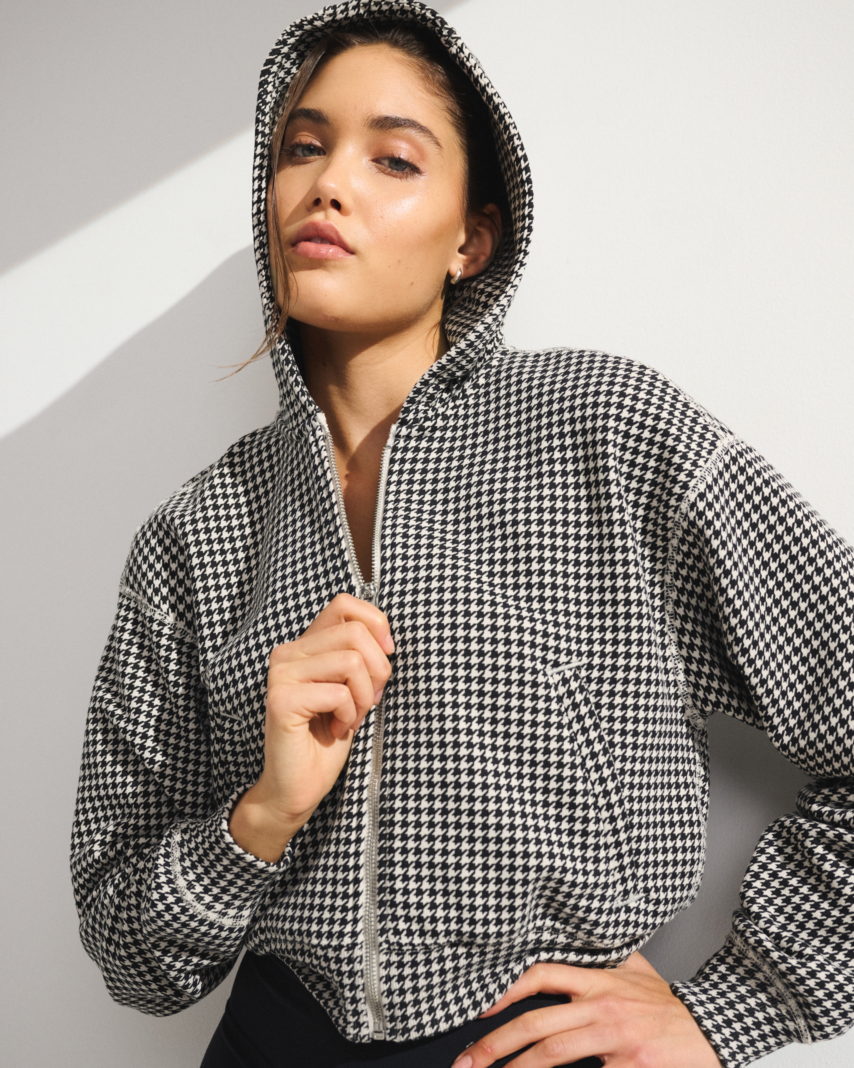 Abercrombie & Fitch Ypb On The Go 6am Full-zip Hoodie