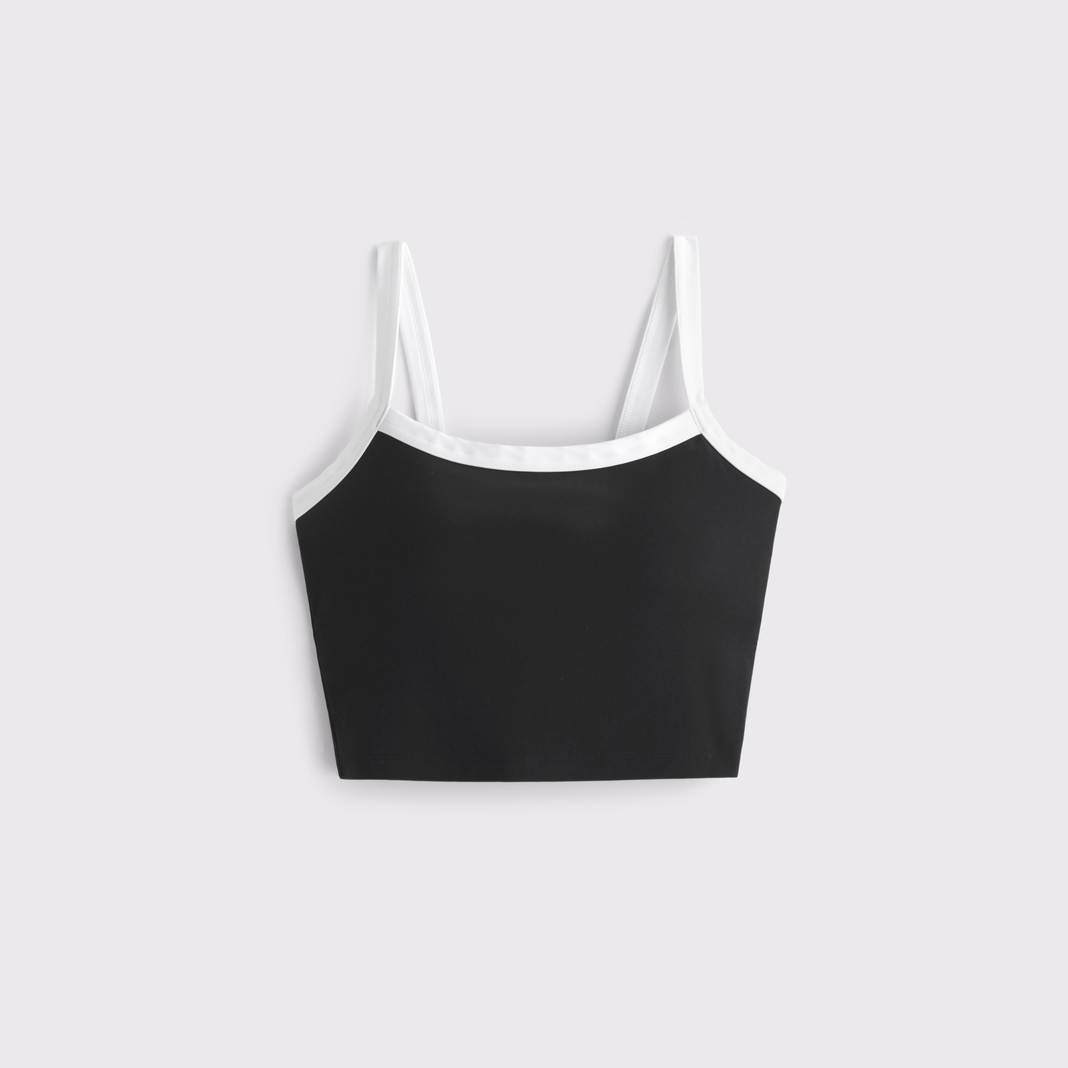 Abercrombie & Fitch Ypb Studioflex Cami Tank In Black