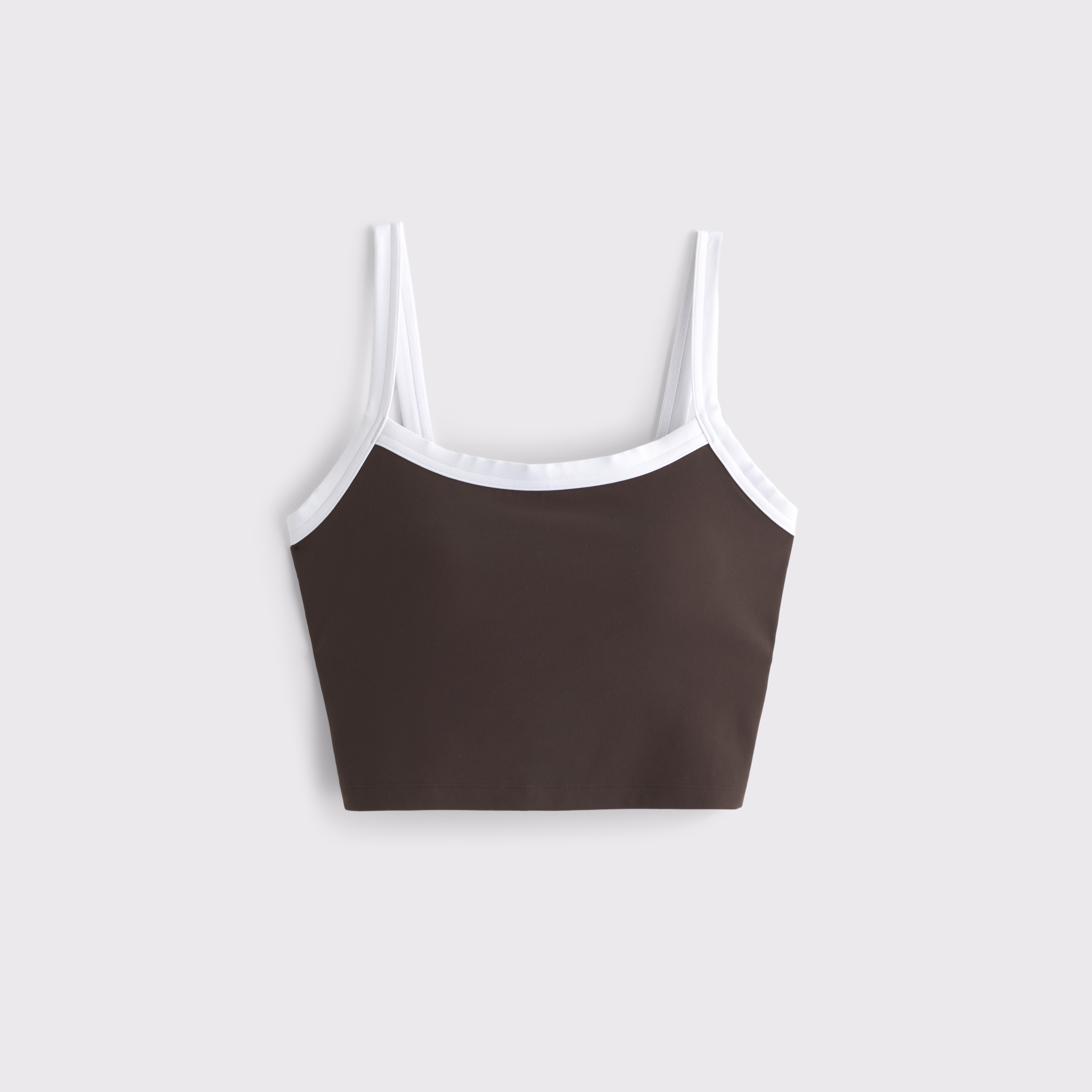 Abercrombie & Fitch Ypb Studioflex Cami Tank In Brown