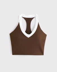 YPB sculptLUX Racerback V-Neck Tank