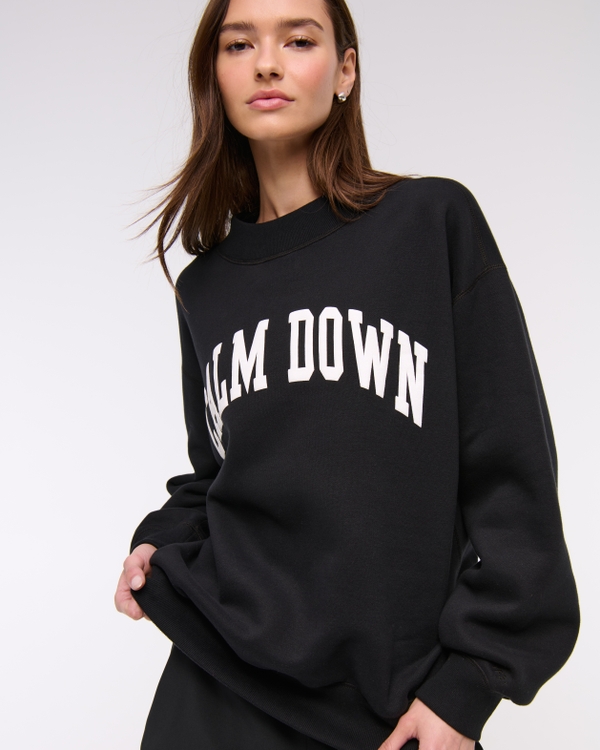 YPB On The Go Mockneck Crew, Black view 1