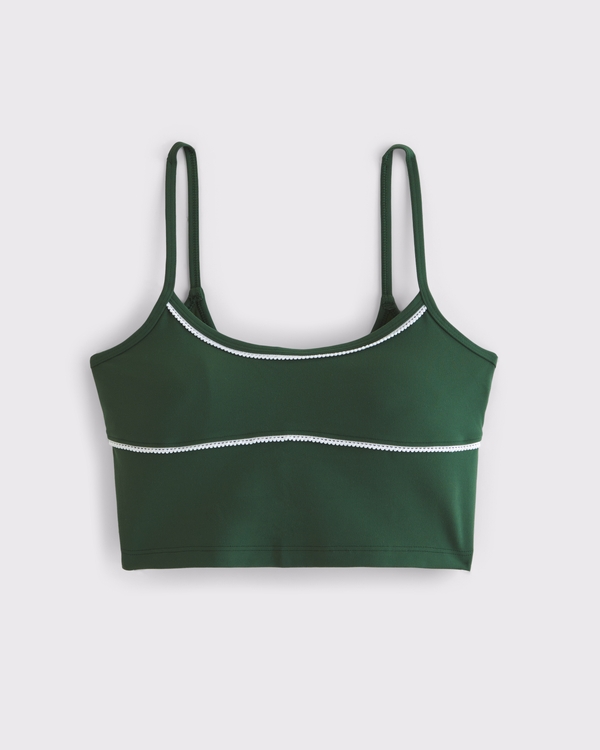 YPB studioFLEX Sweetheart Tank, Green view 1