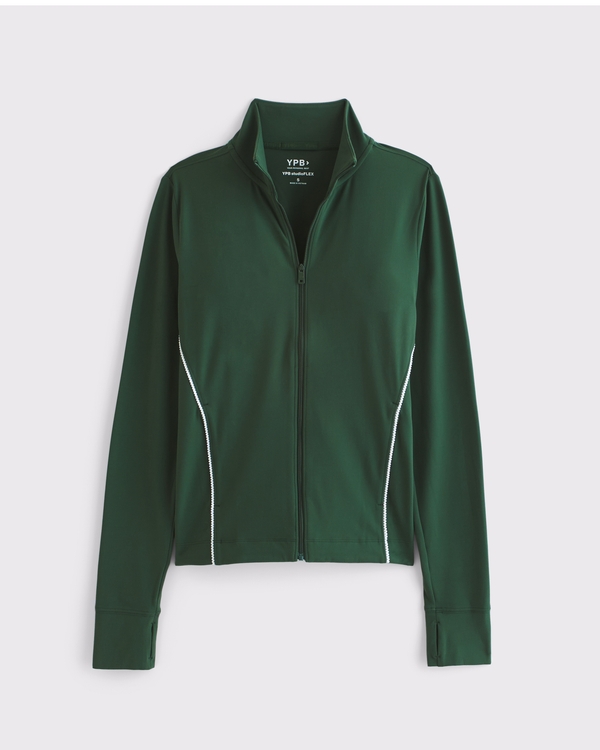 YPB studioFLEX Full-Zip, Green view 1