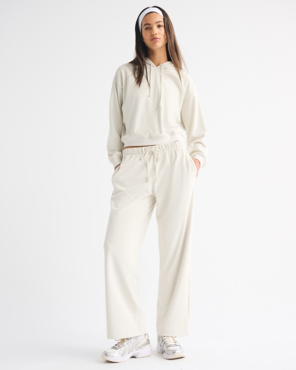 YPB superSOFT Rib Popover, Cream view 2
