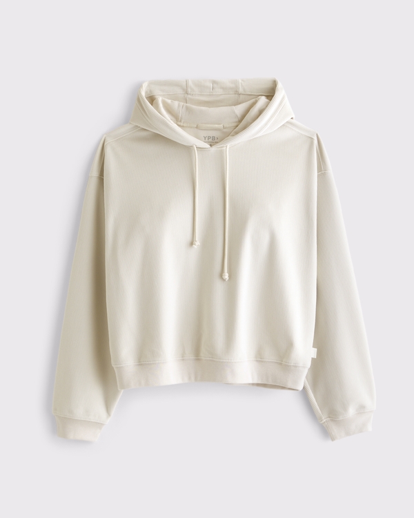 YPB superSOFT Rib Popover, Cream view 1
