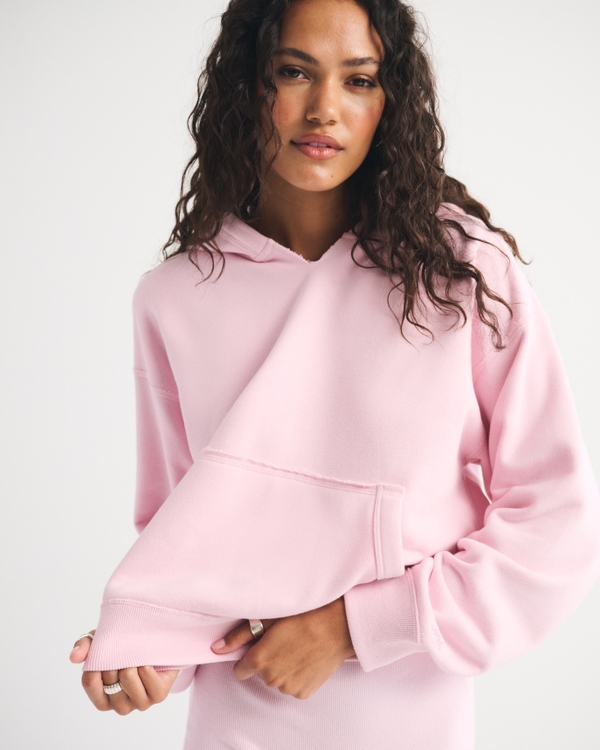 YPB On The Go French Terry Popover, Light Pink view 1