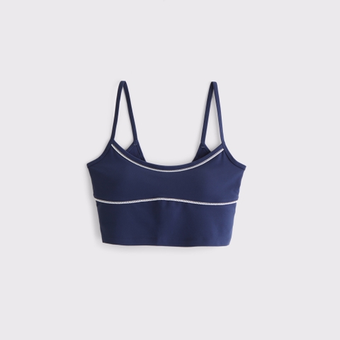 Женские топы Abercrombie & Fitch YPB studioFLEX Picot-Trim Scoopneck Tank