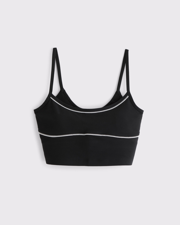 YPB studioFLEX Picot-Trim Scoopneck Tank
