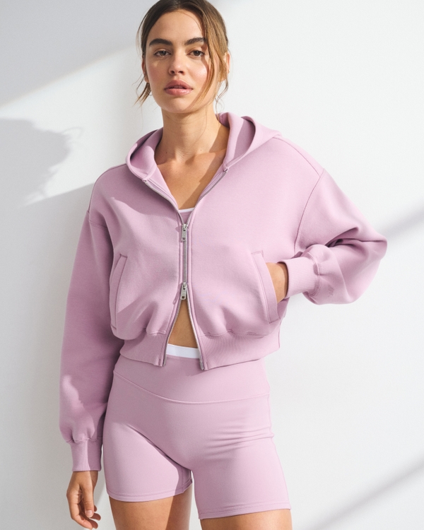 YPB neoKNIT MAX Full-Zip Hoodie, Lilac view 1