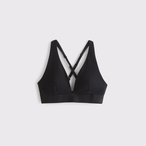 Бра YPB Restore, треугольные чашки, в рубчик — Abercrombie & Fitch