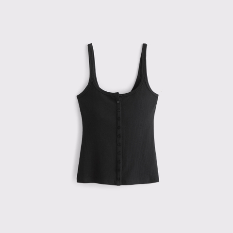 Женские топы Abercrombie & Fitch YPB On The Go Button-Up Tank