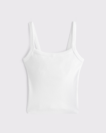 Women's YPB On The Go Slim Rib Tank | Women's YPB Active | Abercrombie.com