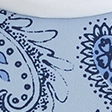 blue paisley