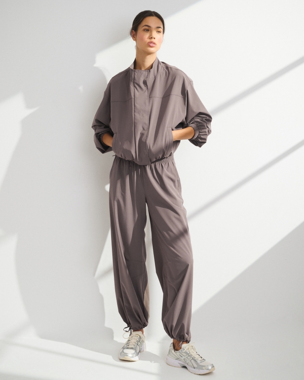 YPB motionTEK Jacket, Taupe view 2