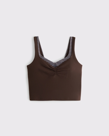 ABERCROMBIE & FITCH Women's YPB studioFLEX Double-Layered Tank | Women's New Arrivals | Abercrombie.com
