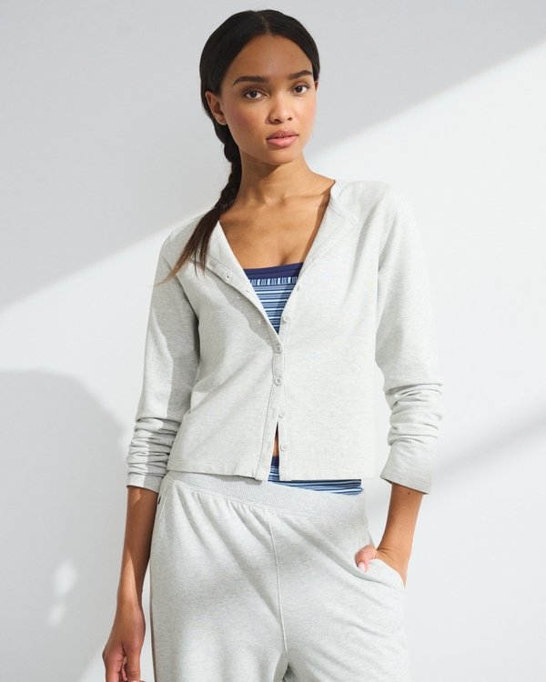 YPB Restore Micro Terry Cardigan