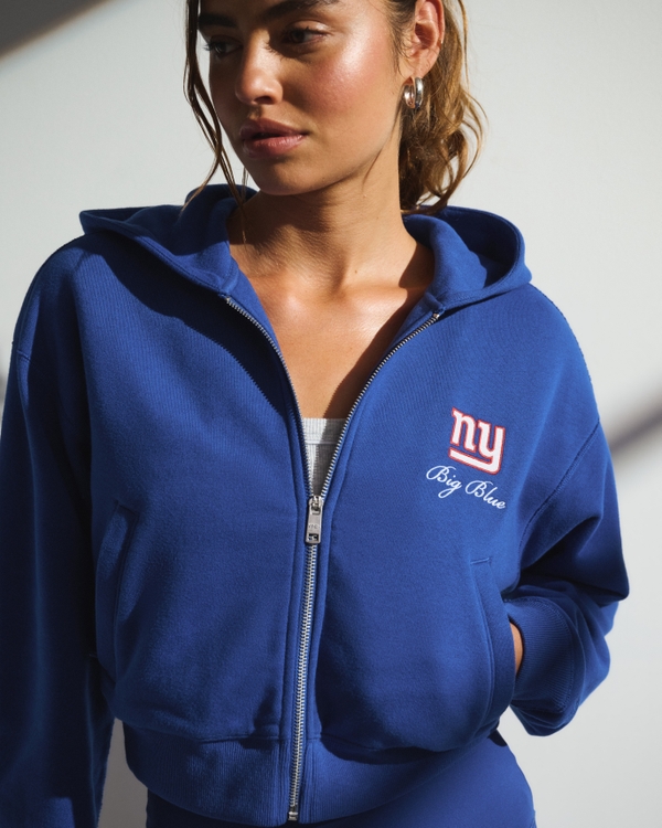 YPB On The Go 6AM New York Giants Full-Zip Hoodie