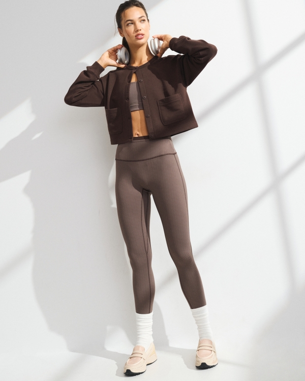 YPB On The Go Cardigan, Espresso view 2