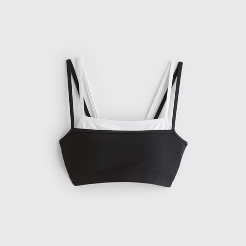 Спортивное бра YPB Double-Layered — Abercrombie & Fitch