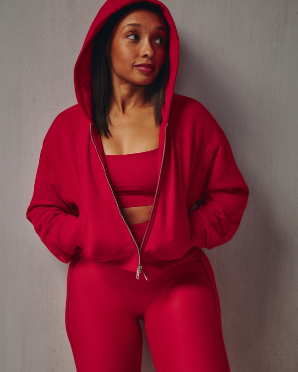 YPB Barry's On The Go 6AM Zip-Up Hoodie