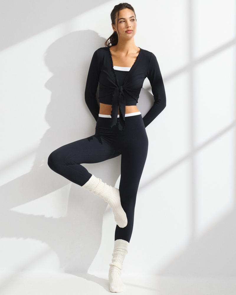 YPB studioFLEX Lettuce-Hem Wrap