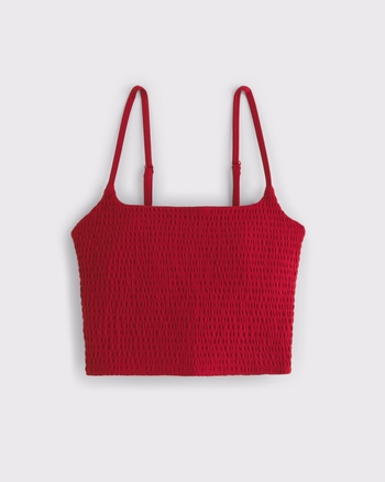 YPB studioFLEX Smocked Tank from Abercrombie & Fitch - $34.99